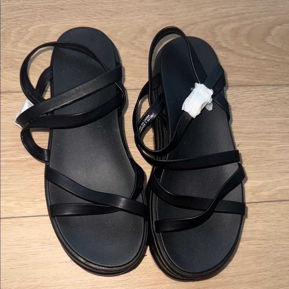 H&M Stylish Black Sandals